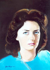 Fiorella olio su tela
