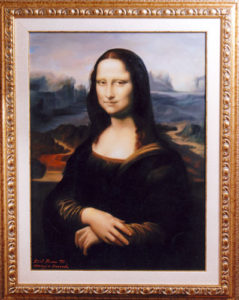 riproduzione la Gioconda