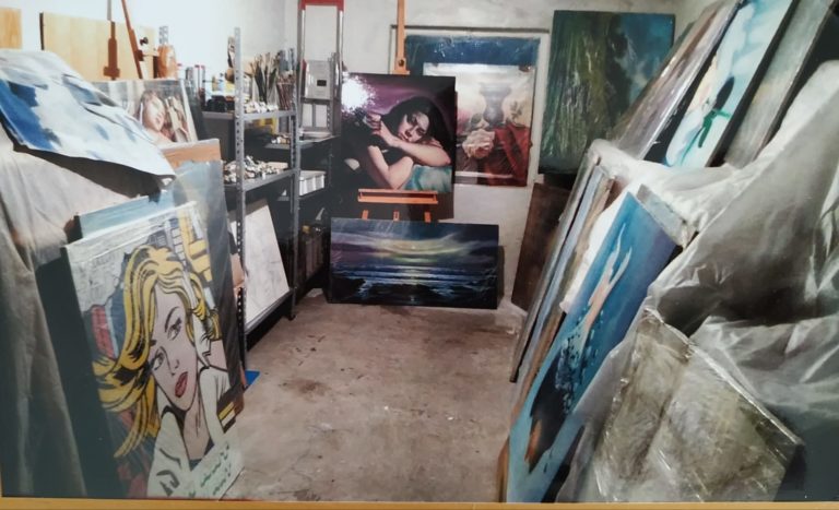 Laboratorio di pittura