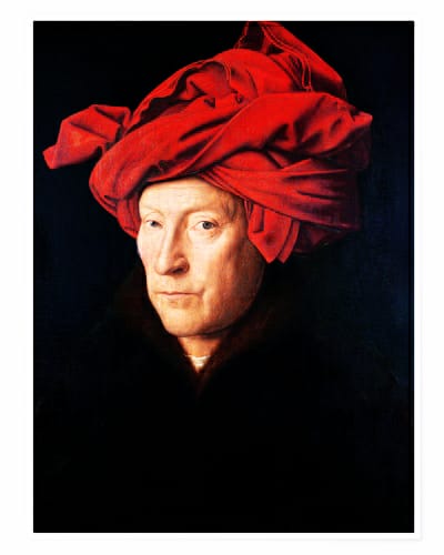 Van Eyck uomo con turbante